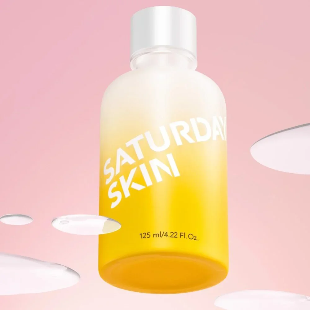 Saturday Skin Yuzu Vitamin C Brightening Toner 125ml New Sealed Glow K-Beauty